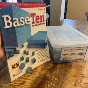 Base ten blocks - starter set